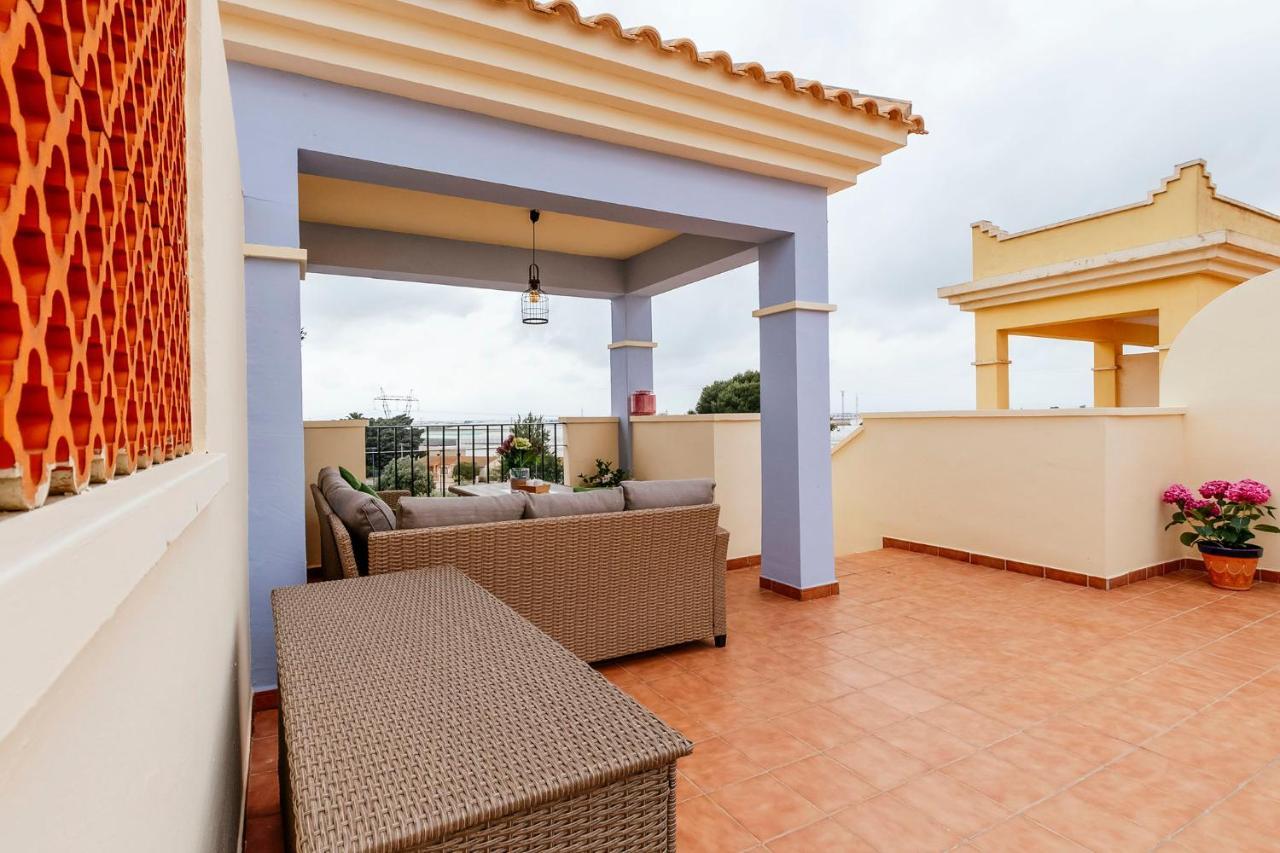 Apartamento Ático con terraza-solárium y piscina 4-6 personas WIFI A/C Roda Exterior foto