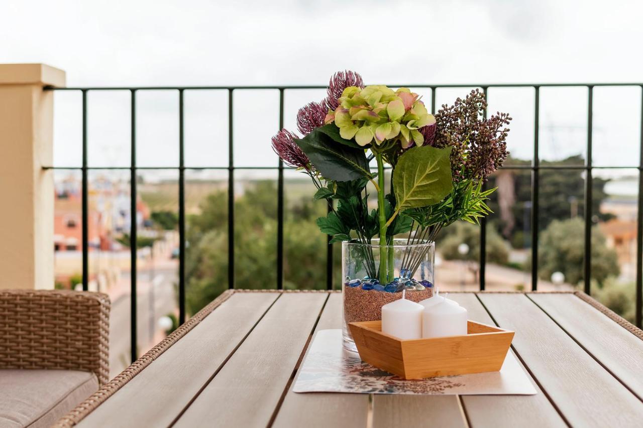Apartamento Ático con terraza-solárium y piscina 4-6 personas WIFI A/C Roda Exterior foto